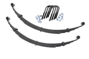 International Scout II Suspension Lift Kit - Front - Rough Country - Leaf Springs + 2.5
